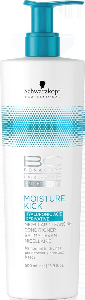 Acondicionadores limpiadores micelares bajos en champú para el cabello