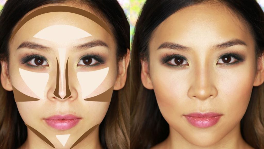 Rina Young  nos explica en su canal YouTube como realizar un make up contouring