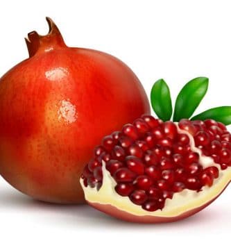 jugo de granada fruta grande