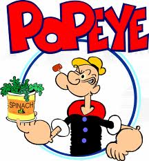 Popeye, las espinacas, el hierro y adelgazar …
