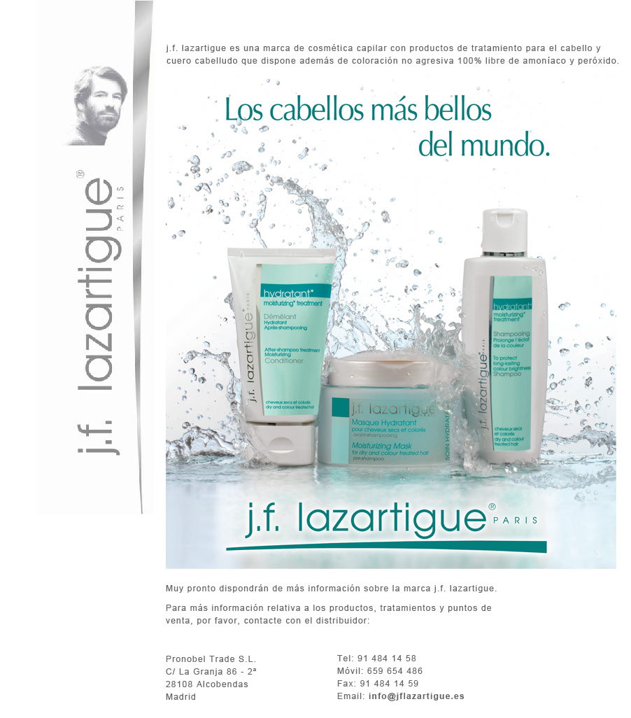 Cómo reparar el cabello con J.F. Lazartigue tras las vacaciones de verano