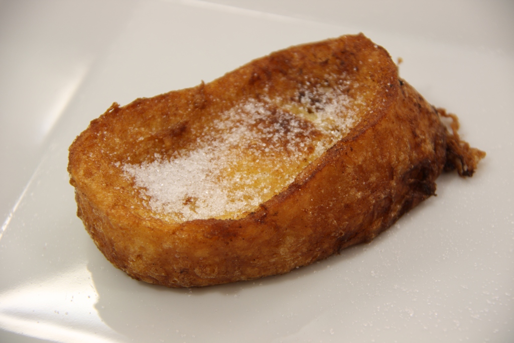 Torrijas ligeras para dietas y/o intolerantes a gluten y/o lactosa